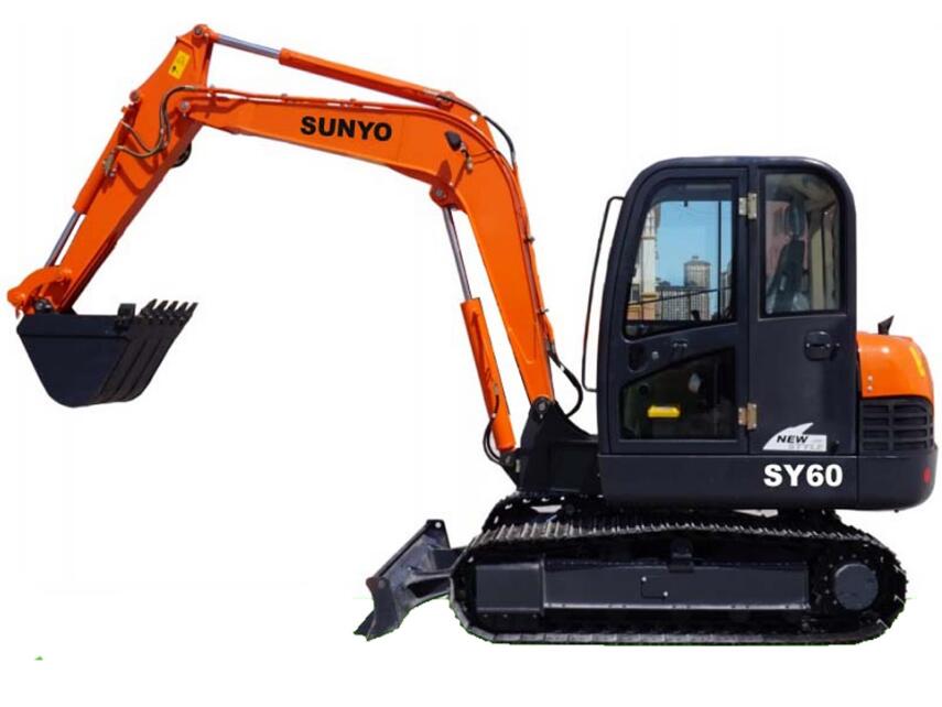 sy60 mini excavator