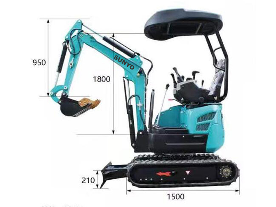 SYR330 mini excavator